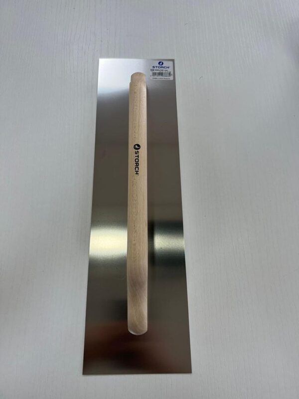 STORCH FRATTONE SVIZZERO BUFFO INOX MANICO LEGNO 500X130MM/0,7MM