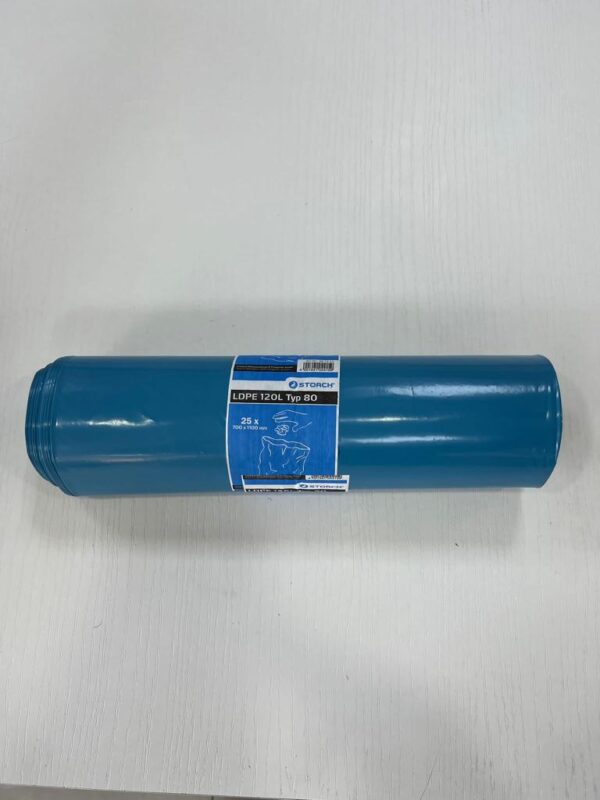 STORCH SACCHI PER RIFIUTI BLU LDPE 120L 25PZ
