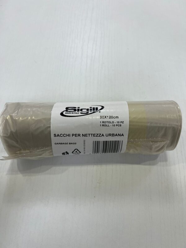 SIGILL SACCHI AMBRA 90X120CM (10 PZ)