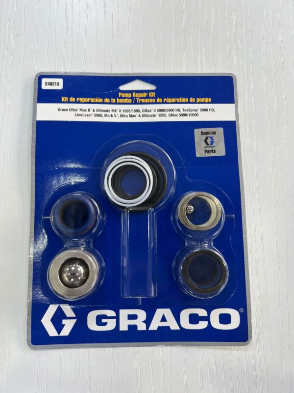 GRACO KIT RIPARAZIONE POMPA MARK V/ULTRA MAX 1095/GMAX/LINELAZER