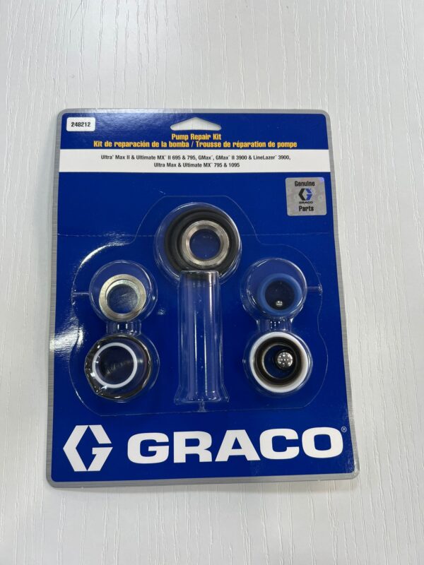 GRACO KIT RIPARAZIONE POMPA ULTRA MAX II 695/795/1095 GMAX 3900/LINELAZER 3900